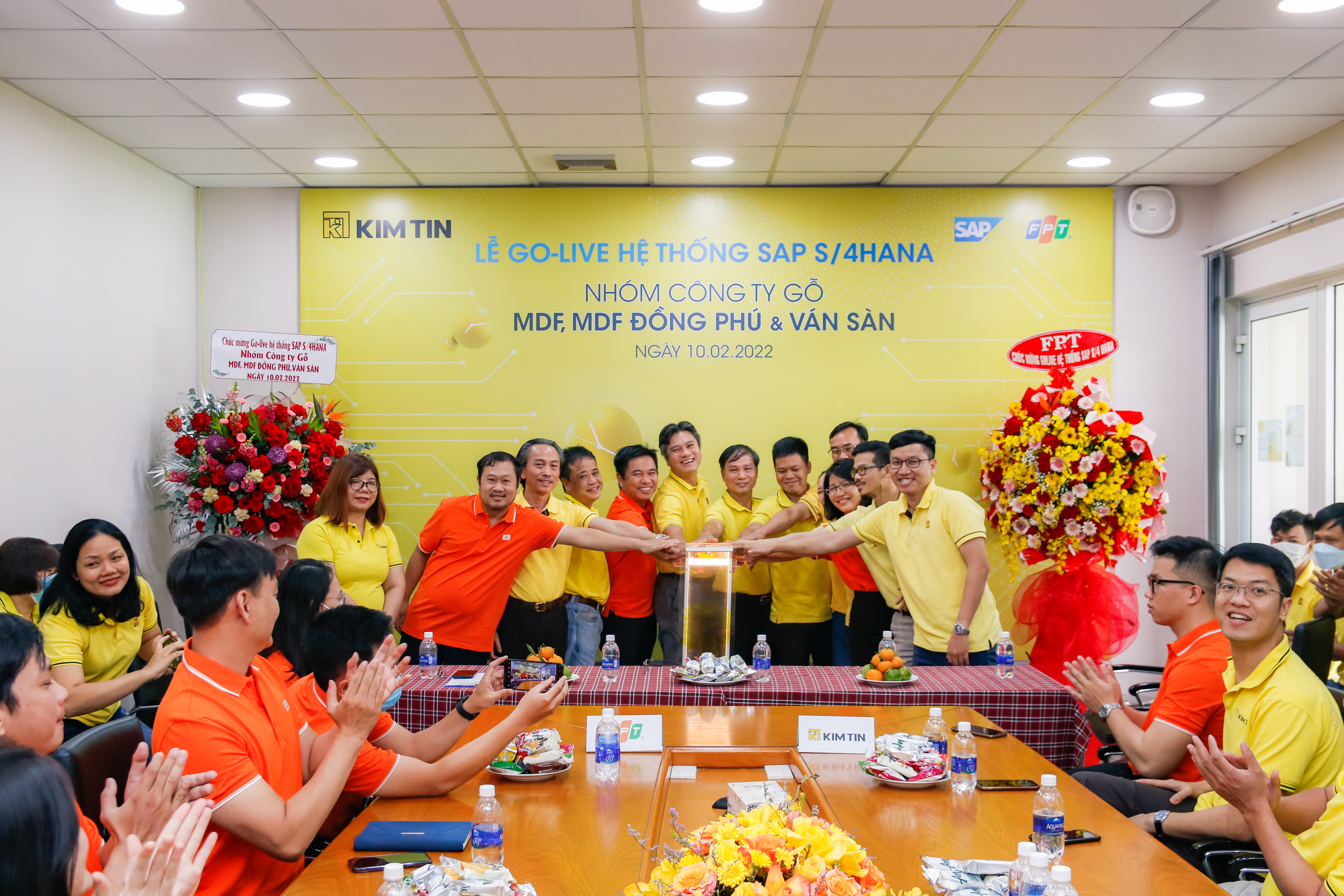 OFFICIALLY LAUCHING THE SAP S/4HANA SYSTEM IN THE KIM TIN GROUP’S WOOD COMPANIES