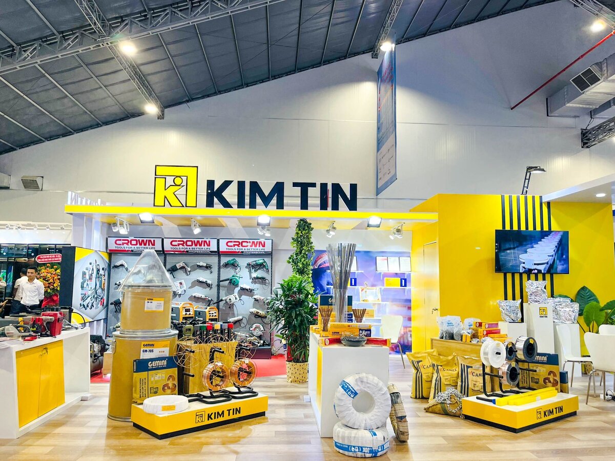 KIM TIN INTRODUCED TO CUSTOMERS NATIONAL BRAND PRODUCTS AT VIETBUILD HCM 2023