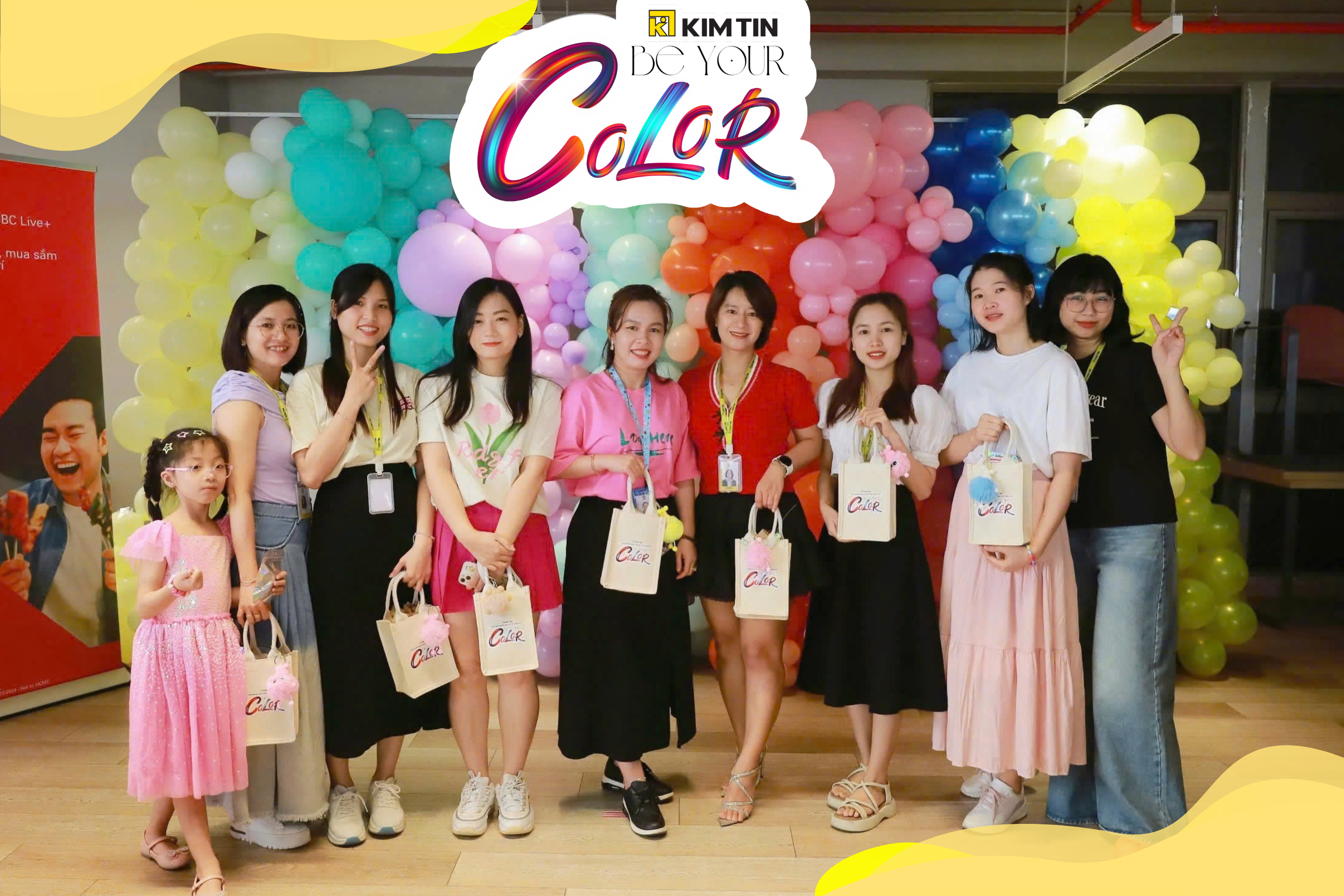 Phái đẹp Kim Tín mừng 20/10 rực rỡ sắc màu